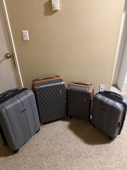 4-Piece Hard Shell Luggage Set