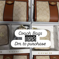 Coach bags available for sell