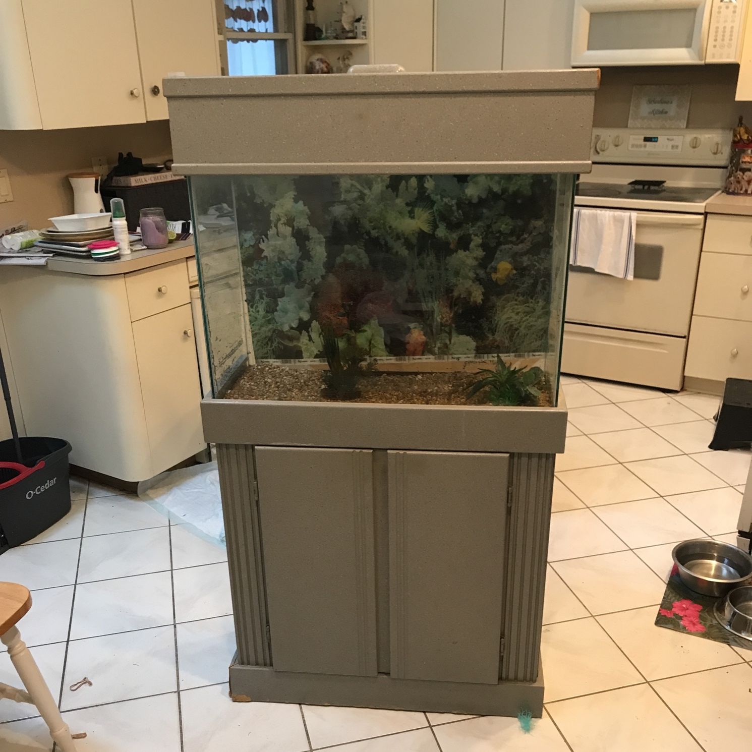 Fish Tank With Stand And Top