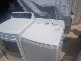 washer and dryer