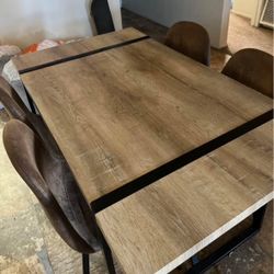 Set Of 4 Dining Table 