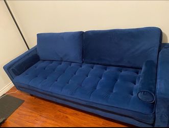 Blue Pritchett 84 upholstered sofa