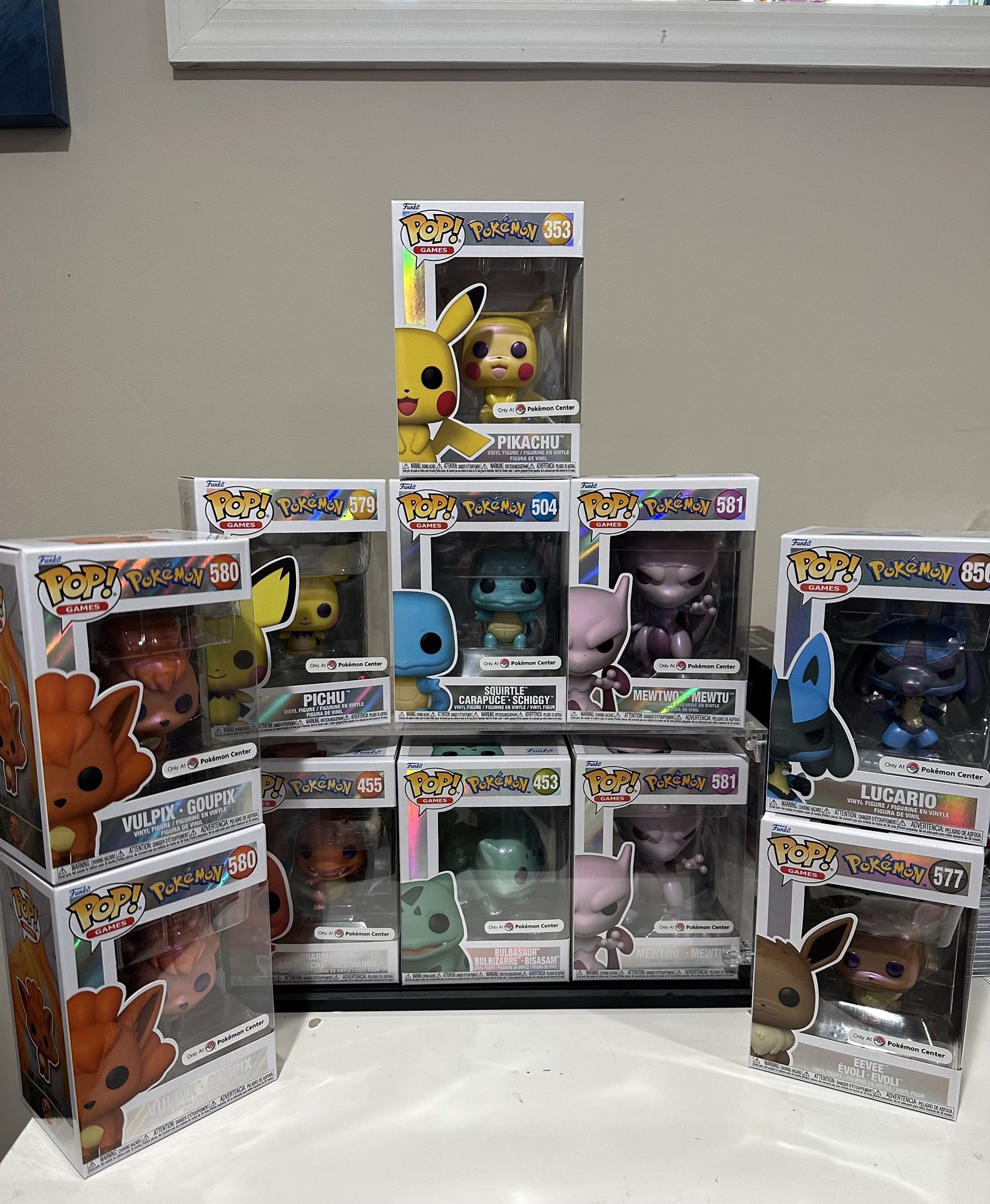 Pokemon Center Exclusive Pearlescent Funkos