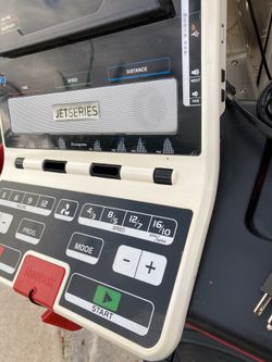 Treadmill with ramp and rises