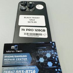 Black Friday Sale Unlocked iPhone 14 Pro 128gb 