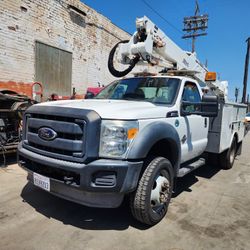 2012 Ford F550 4x2 Altec AT37G Bucket Truck