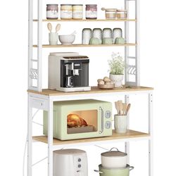 White Baker Rack, Kitchen Storage 