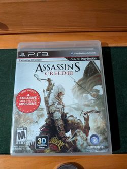Assassin's Creed 3 PS3 game