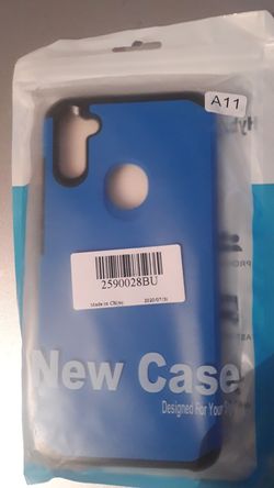 A11 phone case. Blue