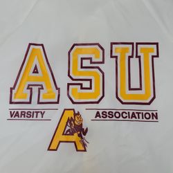 ASU windbreaker unlined nylon rain jacket Arizona State University Sundevils vintage