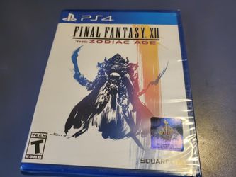 Final Fantasy XII The Zodiac Age PS4 Game 