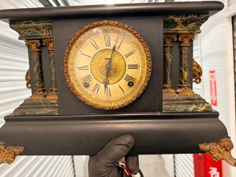 Rare 19th Century Antique E. Ingraham Mantel Clock