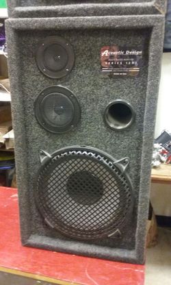 Speakers/Monitors Acoustic Design Series 1201 for Sale in Tempe, AZ -  OfferUp