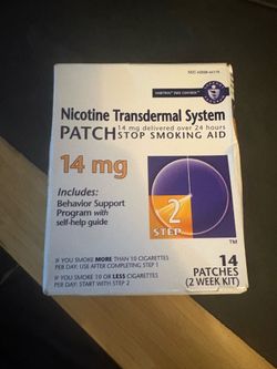 Nicotine patches