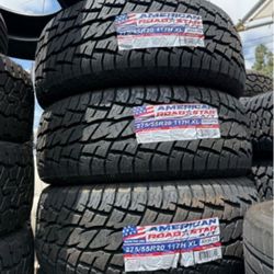 275/55/20 All Terrain Tires 