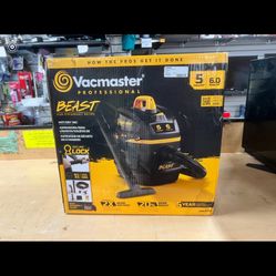 SHOP VAC, TOOLS-POWER VACMASTER IN BOX VFB511B0202