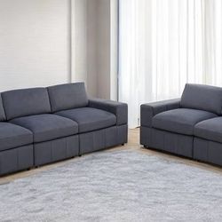 FREE DELIVERY💥Brand New 💥2PC Sofa, Loveseat, Set