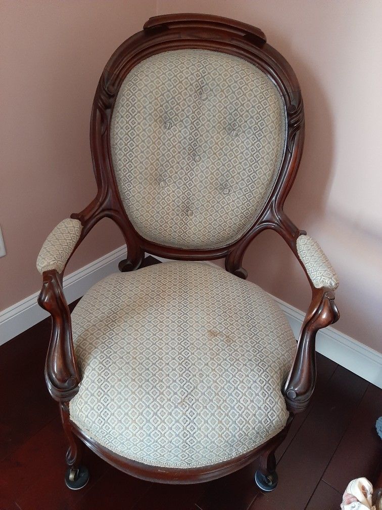 Antique Mahogany Side Chairs 1890