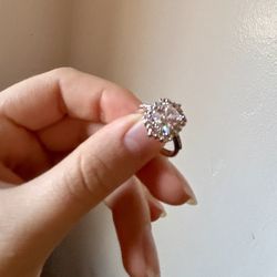 New Women’s AAA Zircon Gemstone Ring, Wedding Ring, Engagement Or Promise Ring 