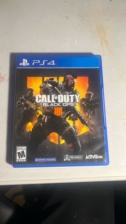 PS4 game CALL OF DUTY BLACK OPS