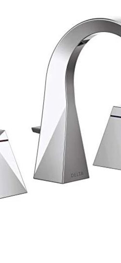 Delta Faucet Trillium Chrome Wide Spread 2 Handle Faucet