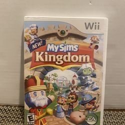 MySims Kingdom for Nintendo Wii Great condition