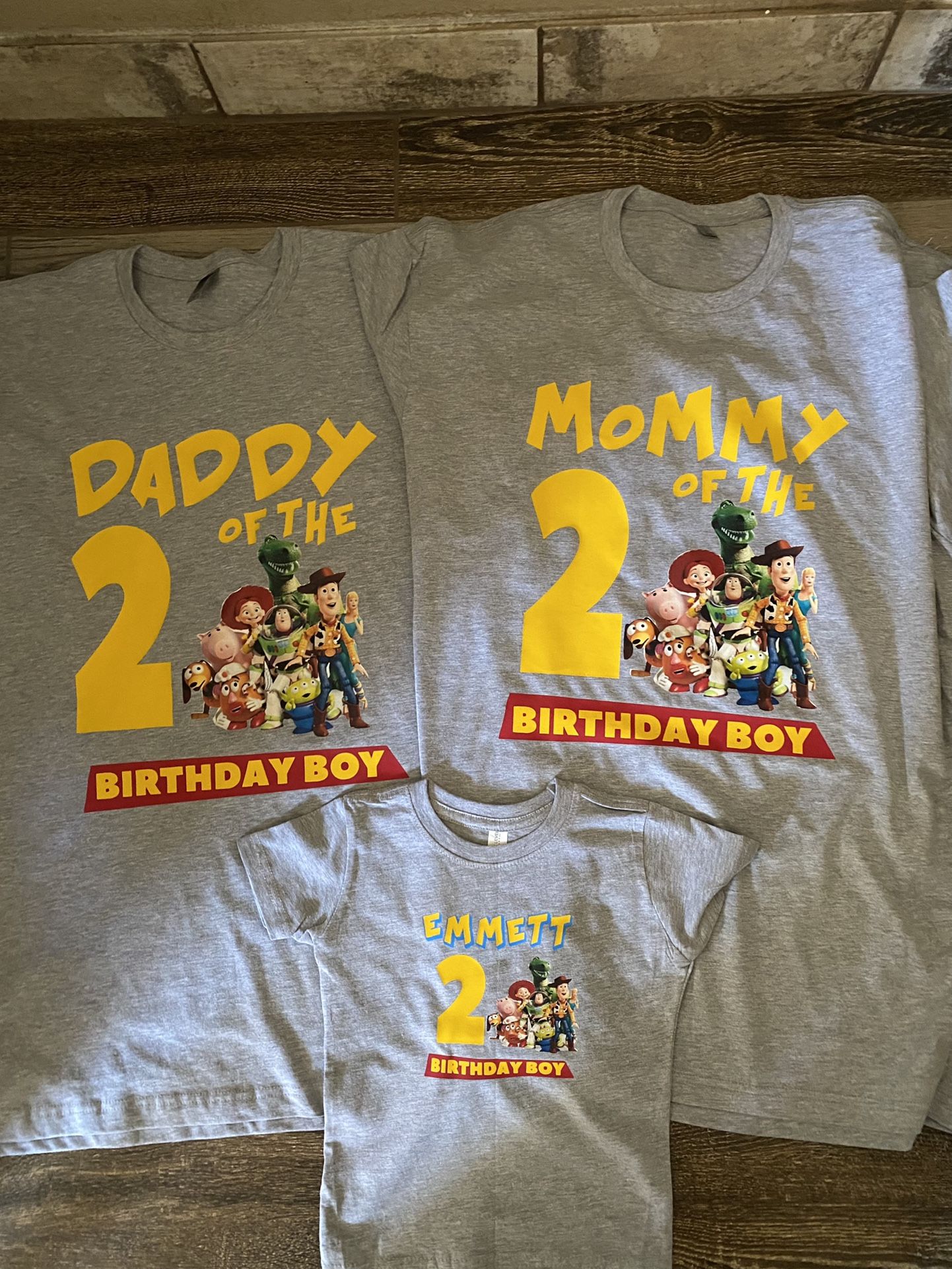 Custom Theme Birthday Shirts