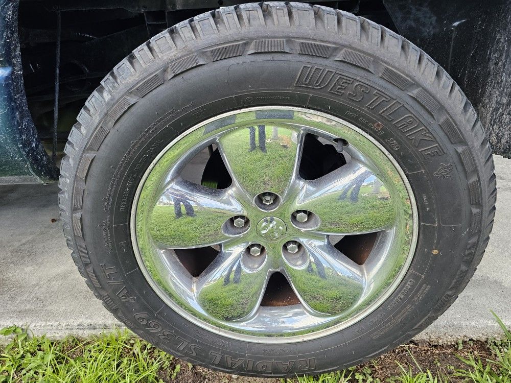 3rd Gen Ram Rims With Tires (×4) 