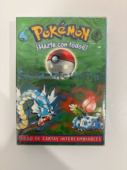 Pokemon Overgrowth Spanish theme deck WOTC