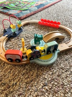 Toddler train set