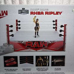 WWE RAW Ring Ultimate Edition w/ Rhea Rhipley