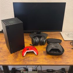 Xbox Series X + Monitor/Accessories