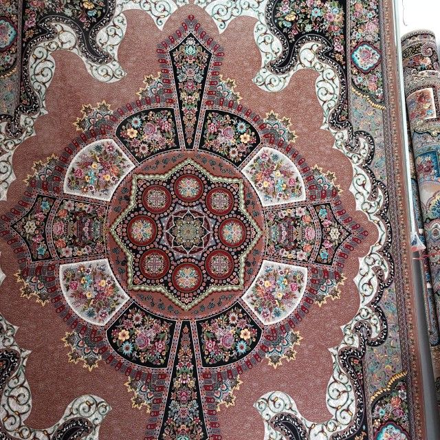 Uniqe Irani Machine Made Area Rugs Brand New Total 9 Meters Long And Wide