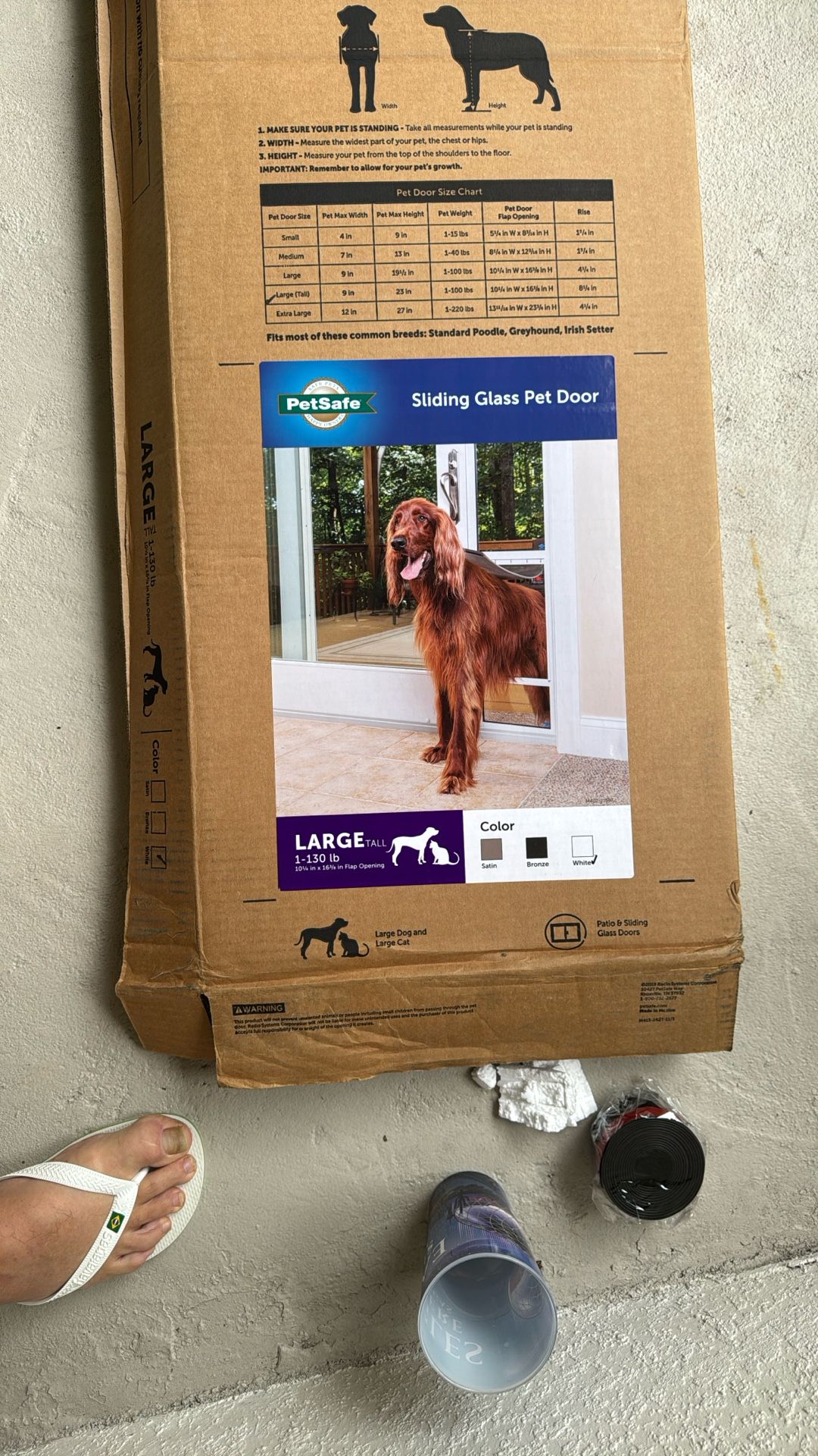 Sliding Glass Door Pet Door