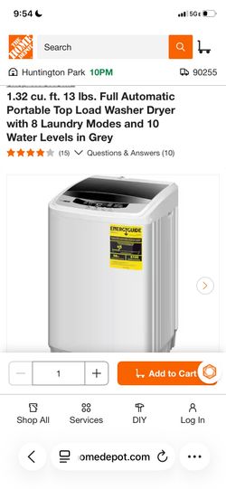Portable washing machine