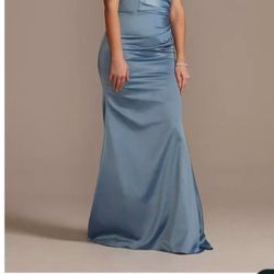 Dusty Blue Dress