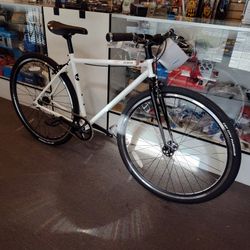 NEW 48cm 2025 FUJI DECLARATION SINGLE SPEED FIXED GEAR FIXIE TRACK ROAD BIKE