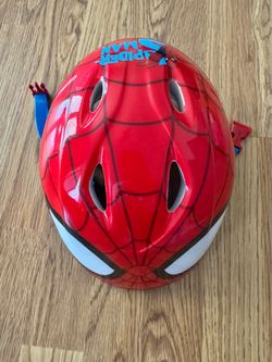 Toddler Spider Man Bike Helmet for 3+