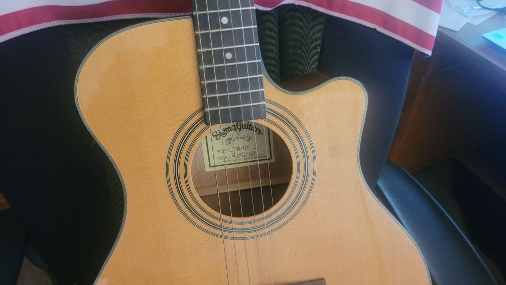 Martin Cut-away Acoustic Guitar