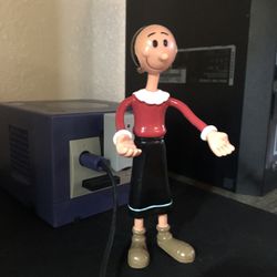 Vintage Olive Oyl Bendable Possible Figure From Popeye