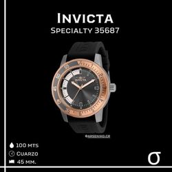 Invicta Specialty Compass Men's Watch NIB - 45mm, Black (35681) $199 Retail