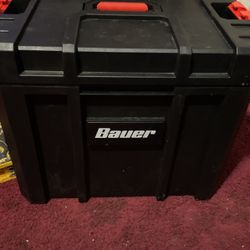 Bauer Stackable Work Box With Wheels 