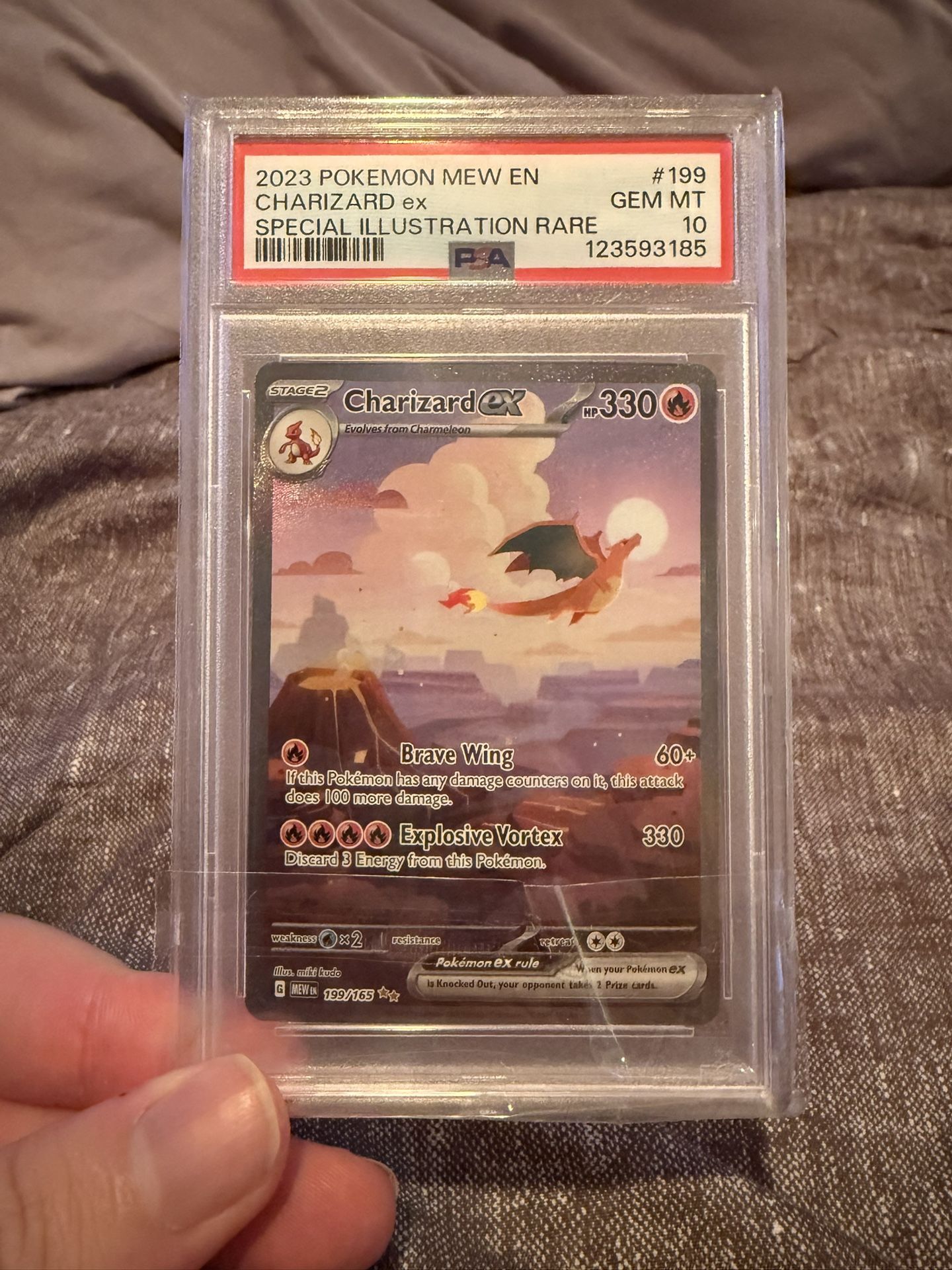 Charizard ex #199 PSA 10