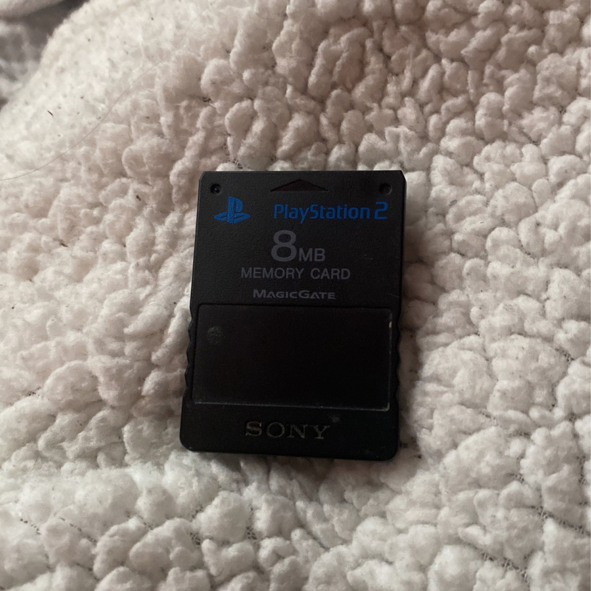 PS2 memory card