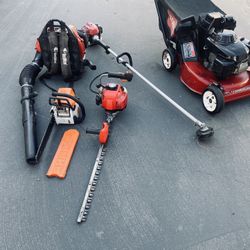 Commercial Gas Lawn Equipment 