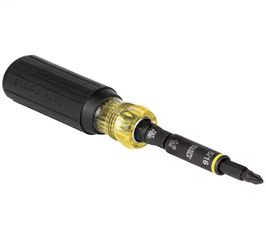 Klein Tools 11-in-1 Multi Bit Impact Rated Screwdriver / Nut Driver=Tools-7