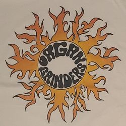 Organ Grinders OG Sun T-SHIRTS. NEW-sizes L, XL