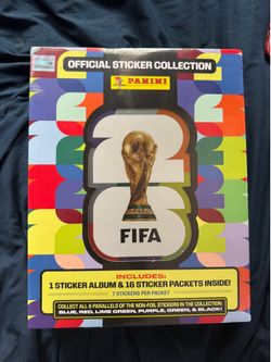 FIFA panini sticker with sticker album