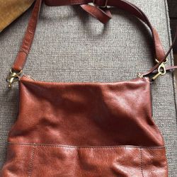 FOSSIL LEATHER BAG EXCELLENT SHAPE