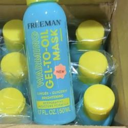 12 Freeman Restorative Moisturizing & Brightening Warming Gel-To-Oil Facial Mask